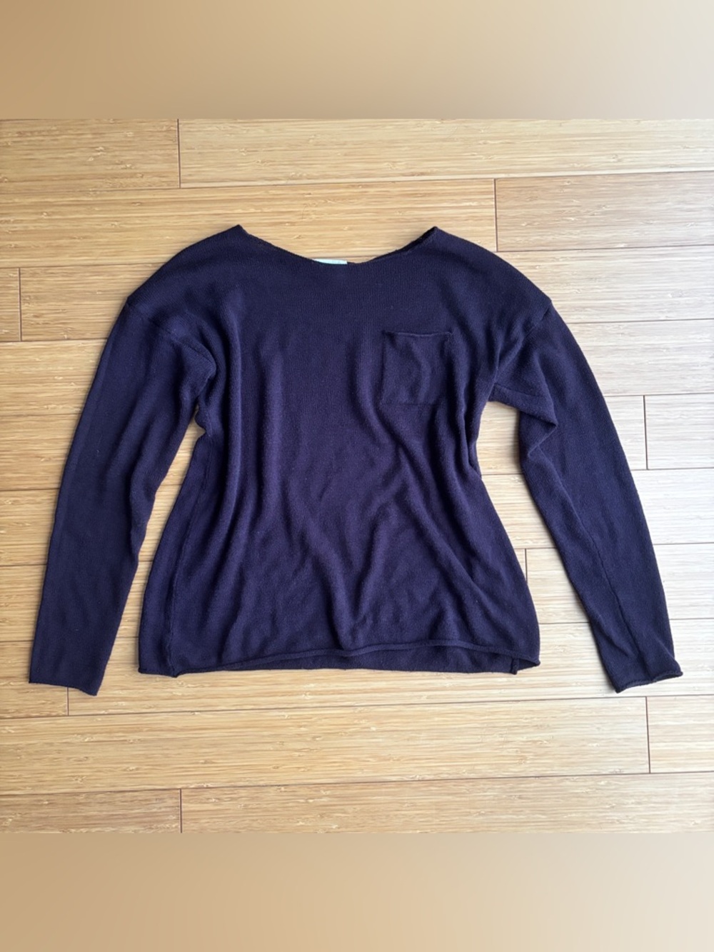 Vintage Old Navy y2k dark purple lightweight knit sweater